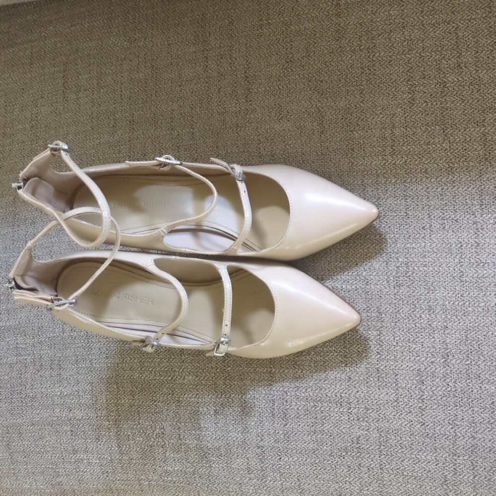 Women's Pumps, 7.5, cream